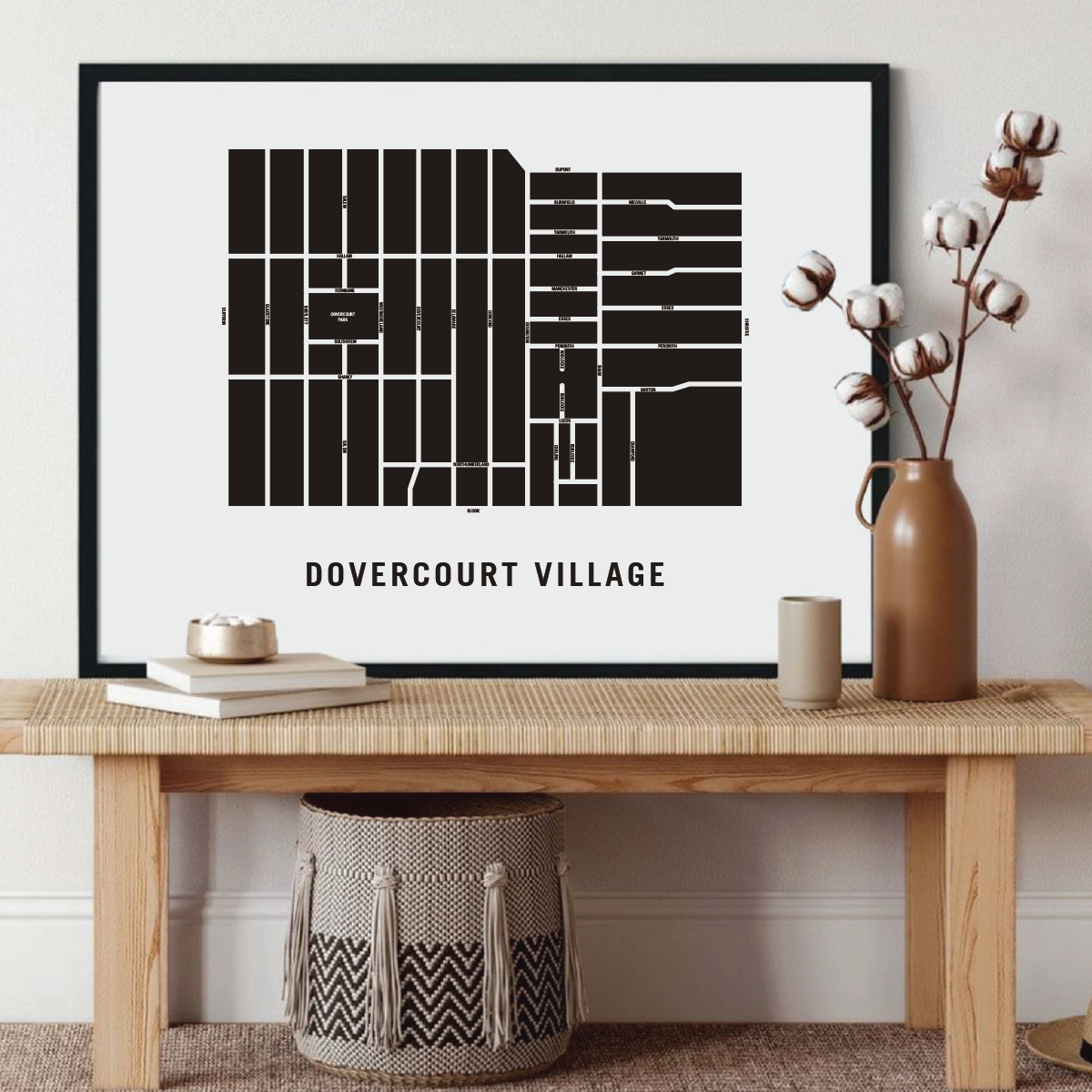 Dovercourt Park Map, Toronto