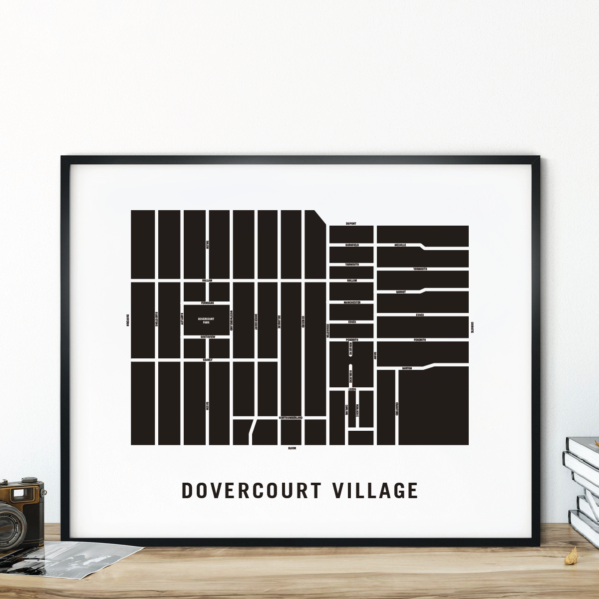 Dovercourt Park Map, Toronto