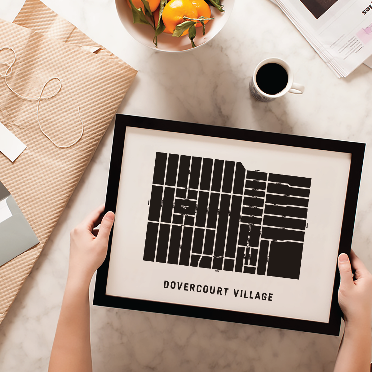 Dovercourt Park Map, Toronto