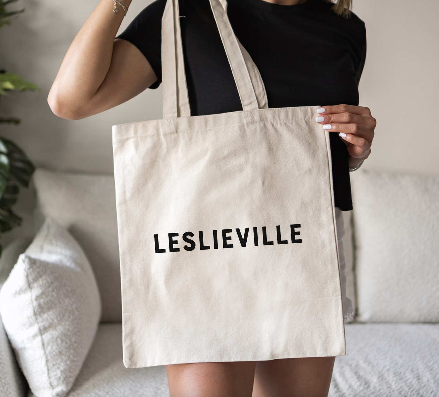 Leslieville Neighbourhood Tote Bag