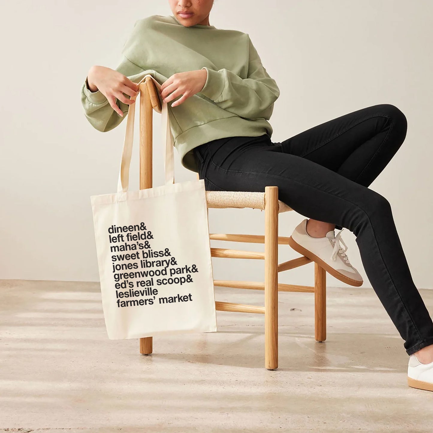 Tote Bag - Leslieville Neighbourhood
