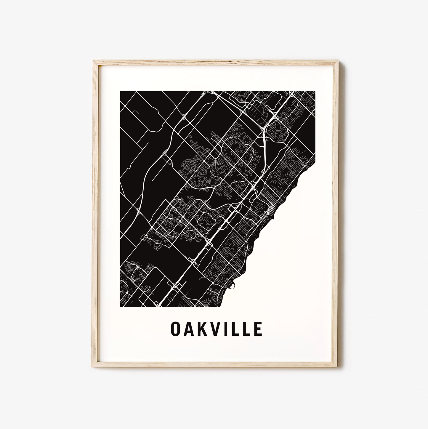 Oakville City Map