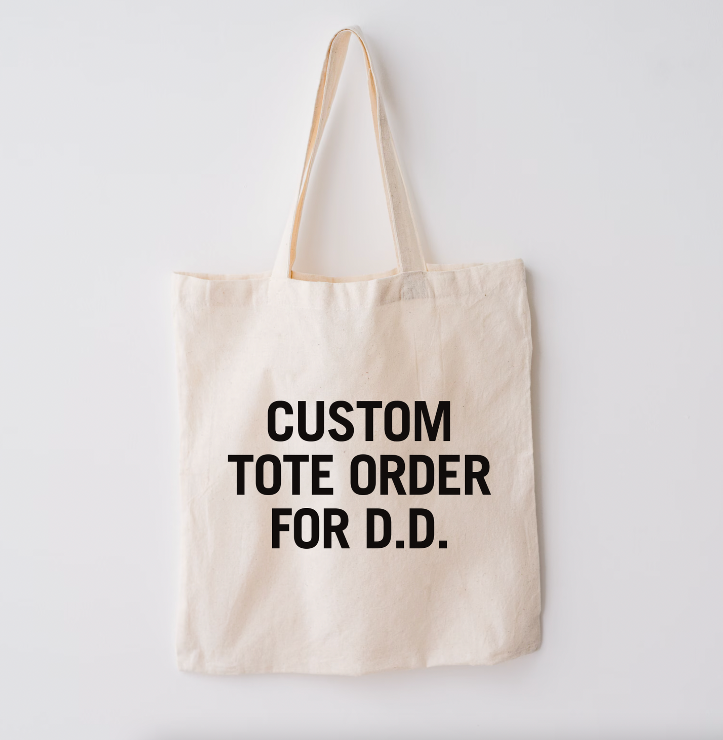 Custom Tote Order for D.D 2