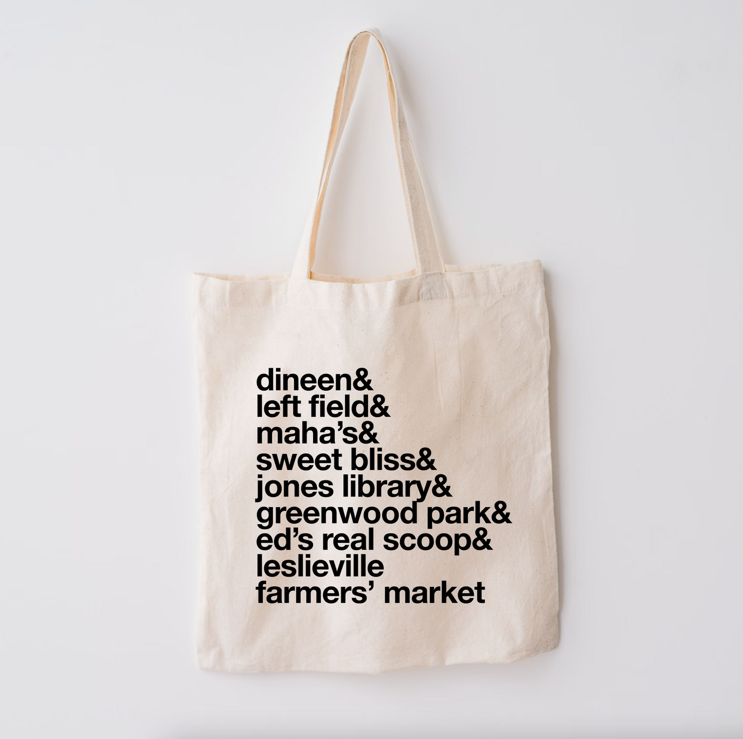 Leslieville Neighbourhood Tote Bag