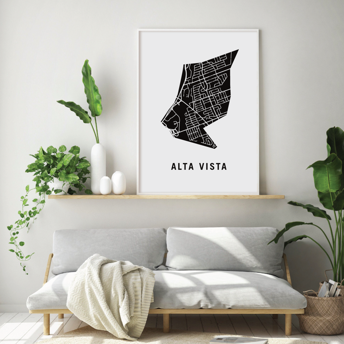 Alta Vista Map, Ottawa