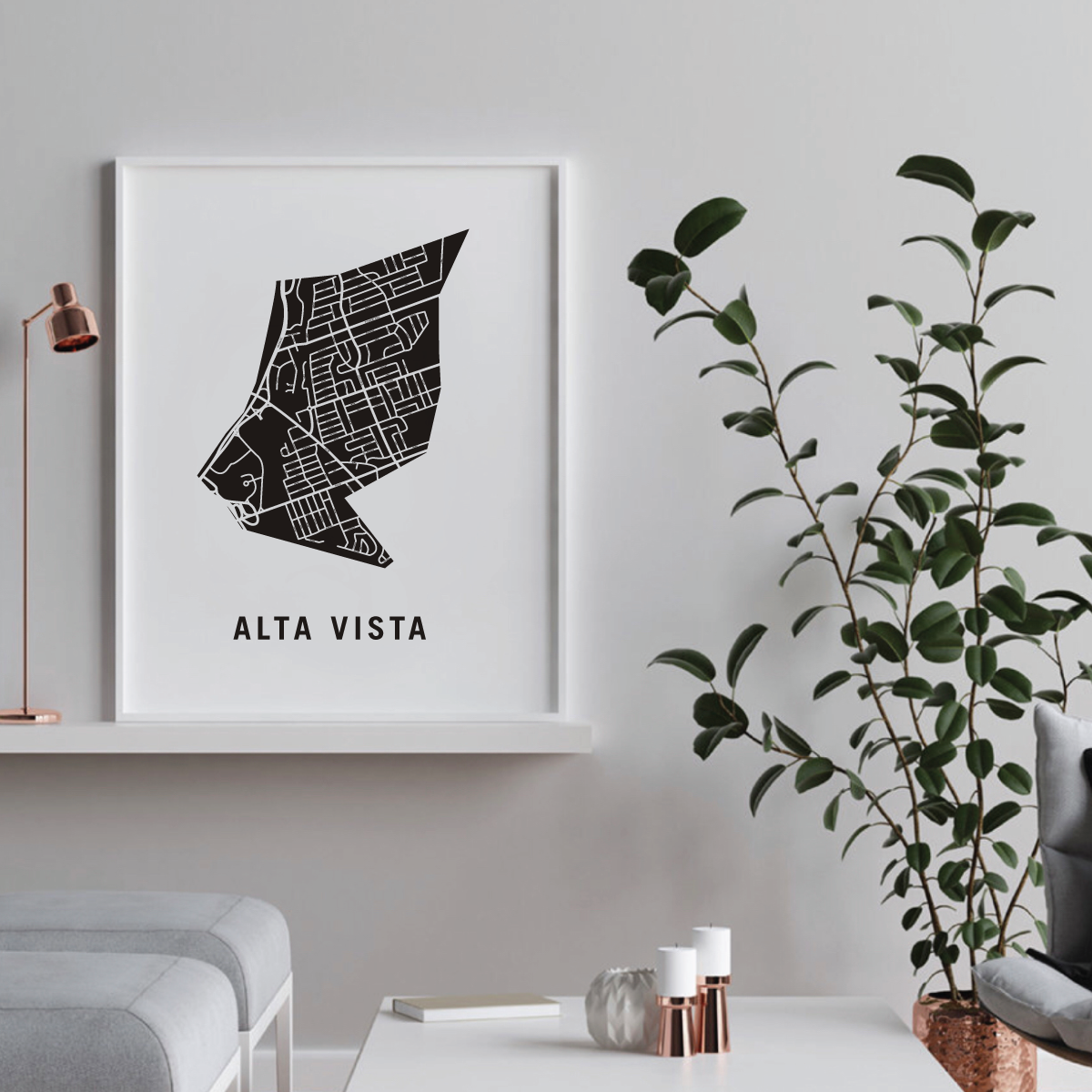 Alta Vista Map, Ottawa