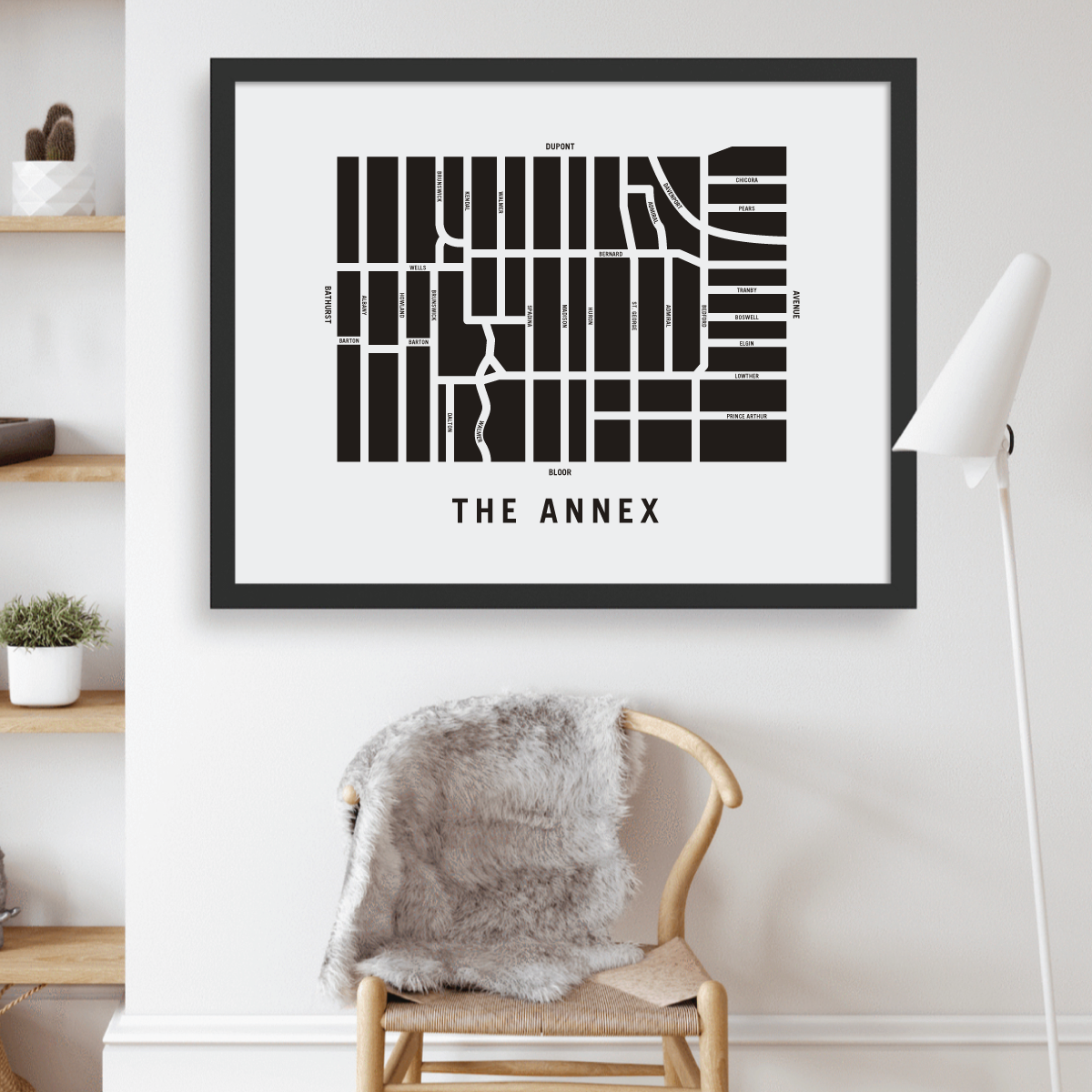 Annex Map, Toronto