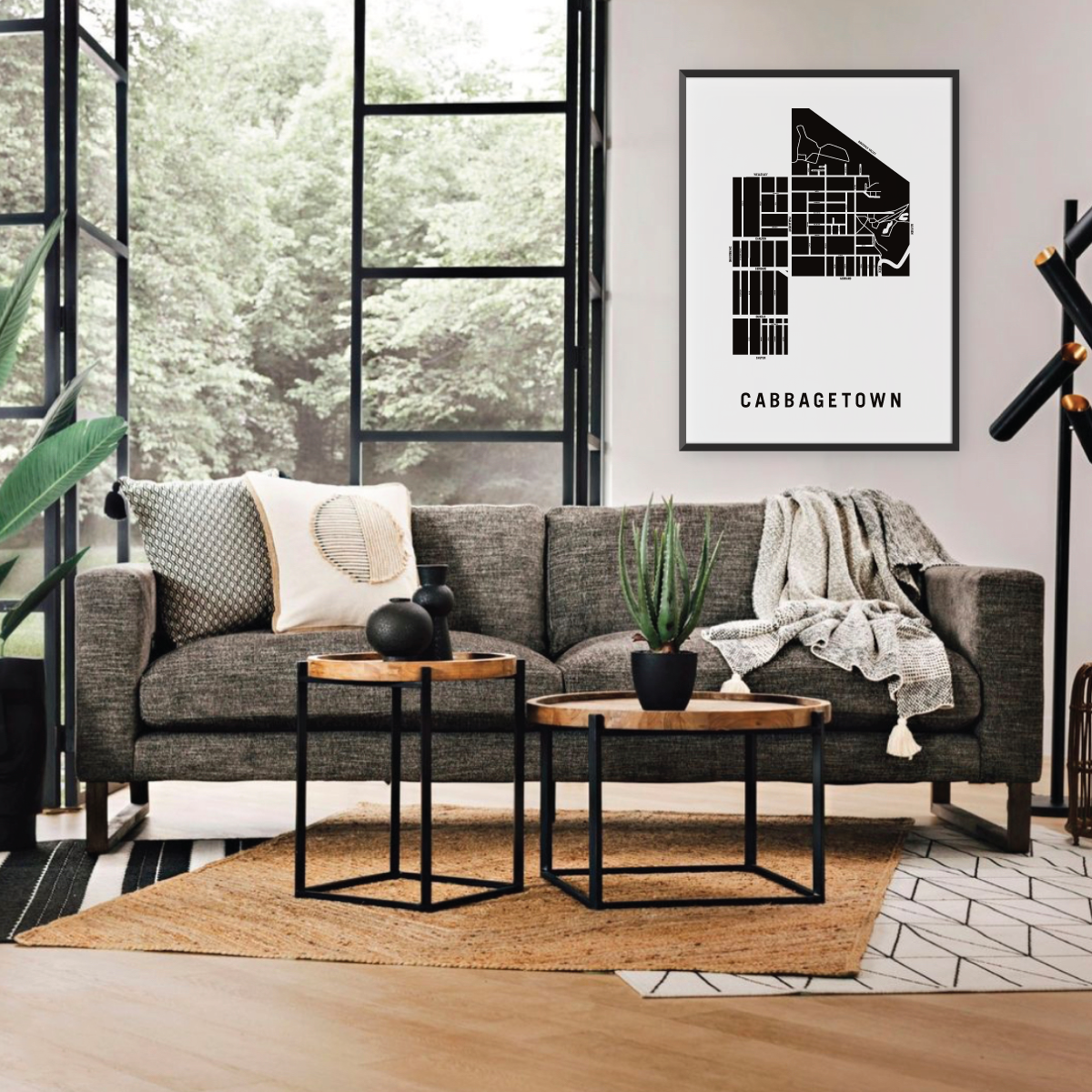 Cabbagetown Map, Toronto