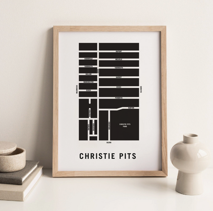 Christie Pits Map, Toronto