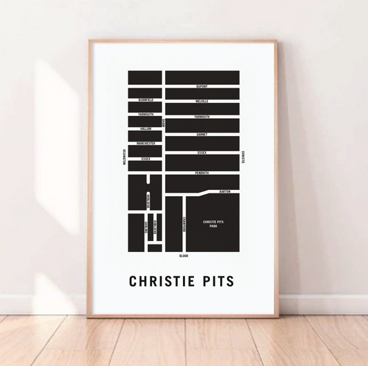 Christie Pits Map, Toronto