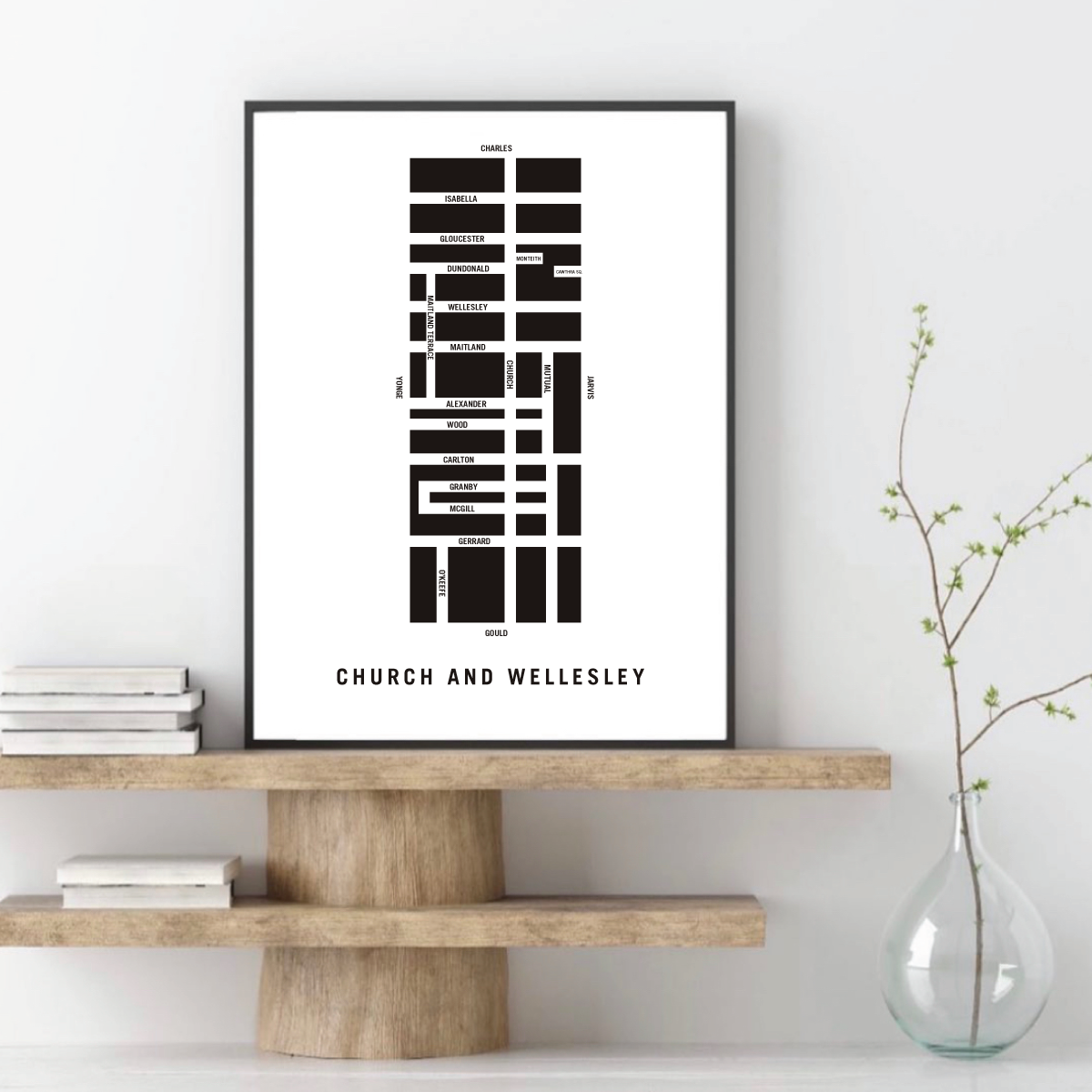 Church and Wellesley Map, Toronto