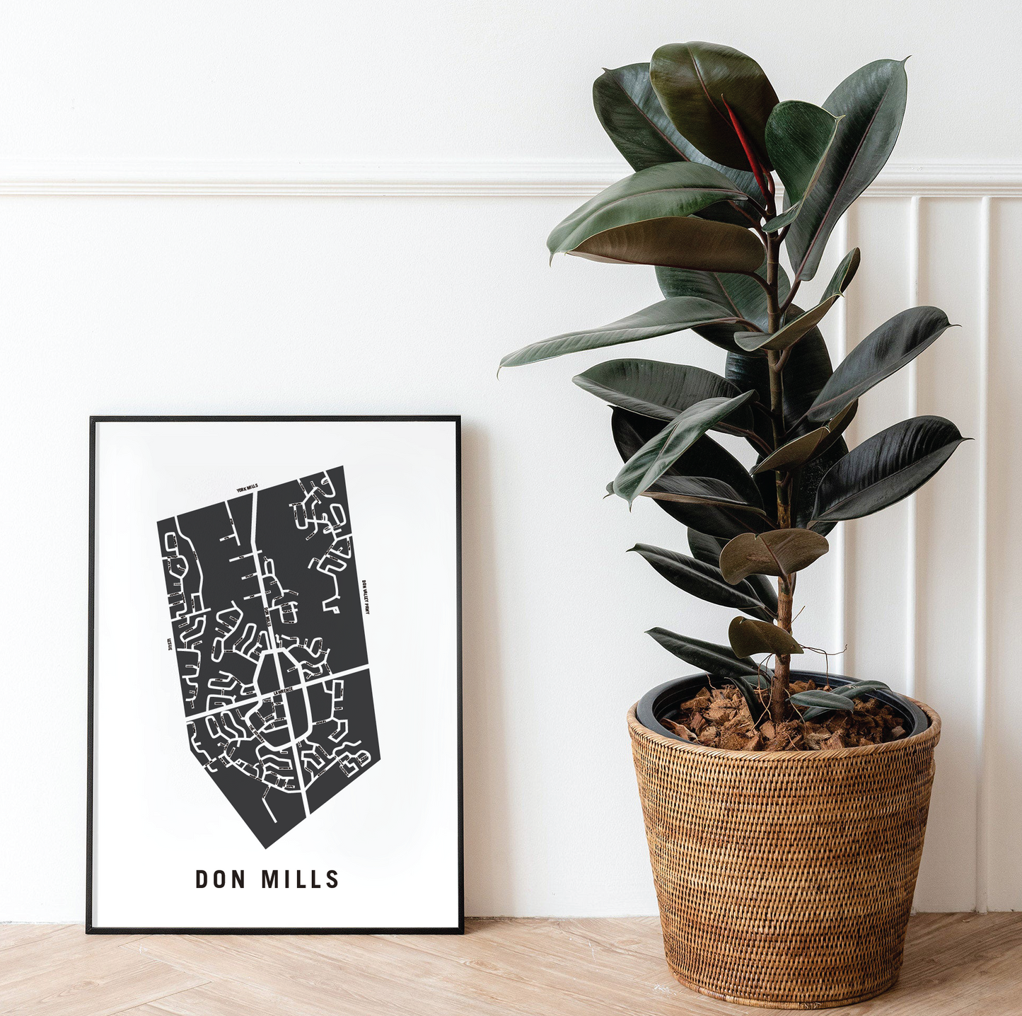 Don Mills Map, Toronto