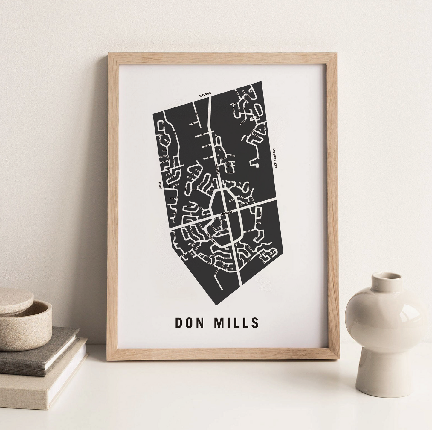 Don Mills Map, Toronto
