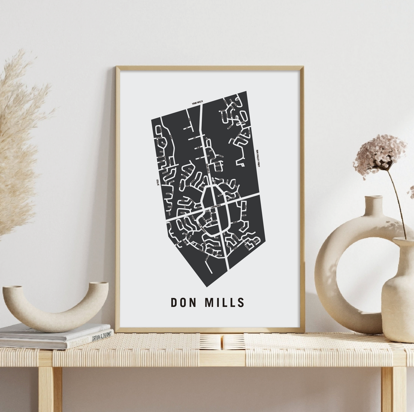 Don Mills Map, Toronto