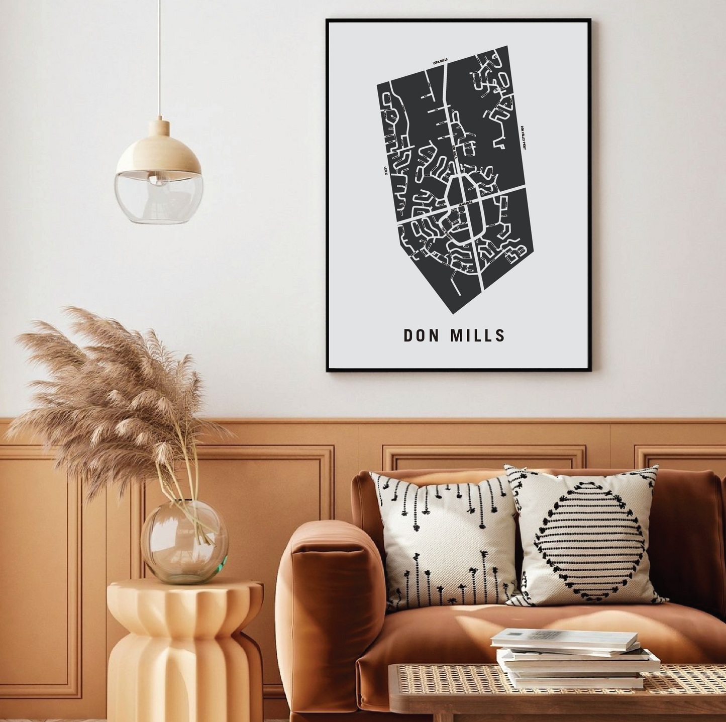 Don Mills Map, Toronto