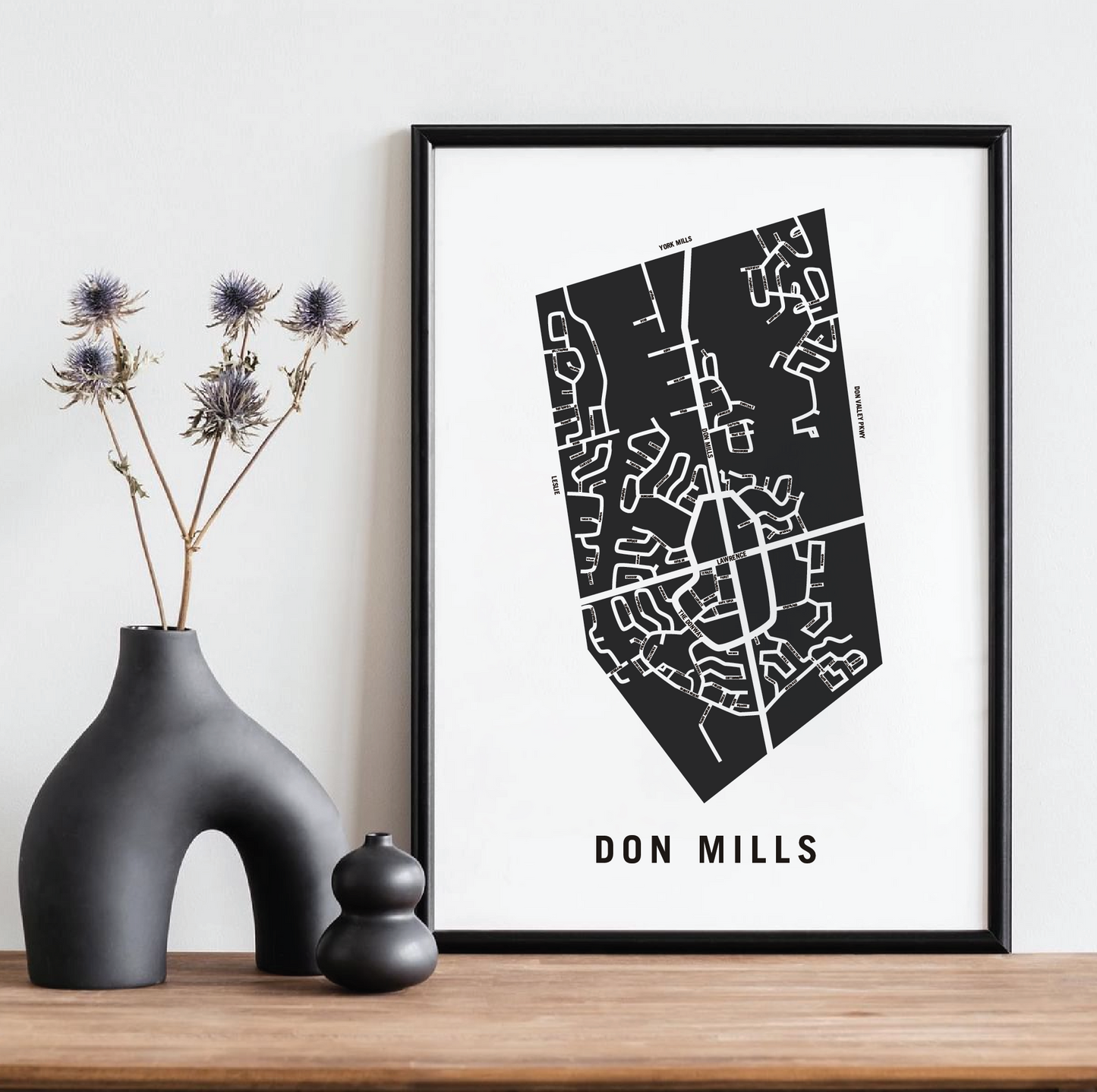 Don Mills Map, Toronto