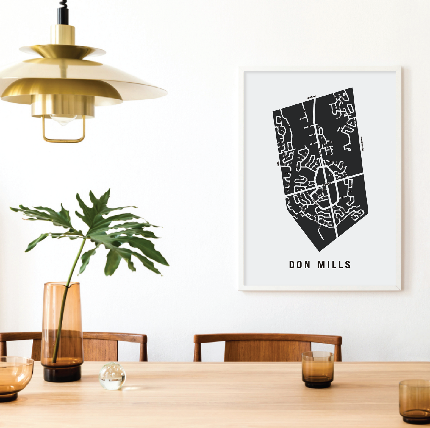 Don Mills Map, Toronto