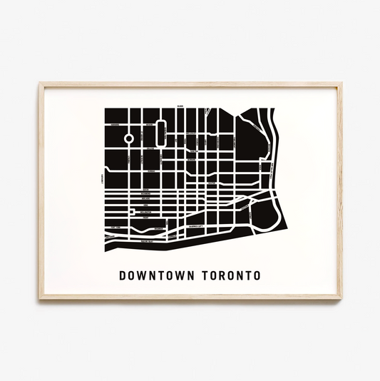 Downtown Toronto Map