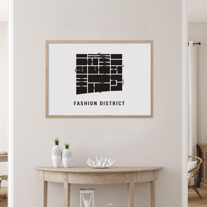 Fashion District Map, Toronto