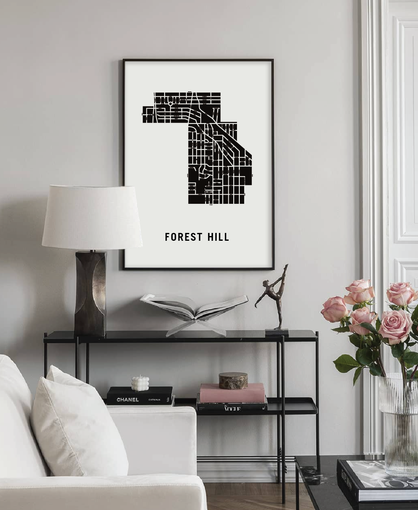 Forest Hill Map, Toronto