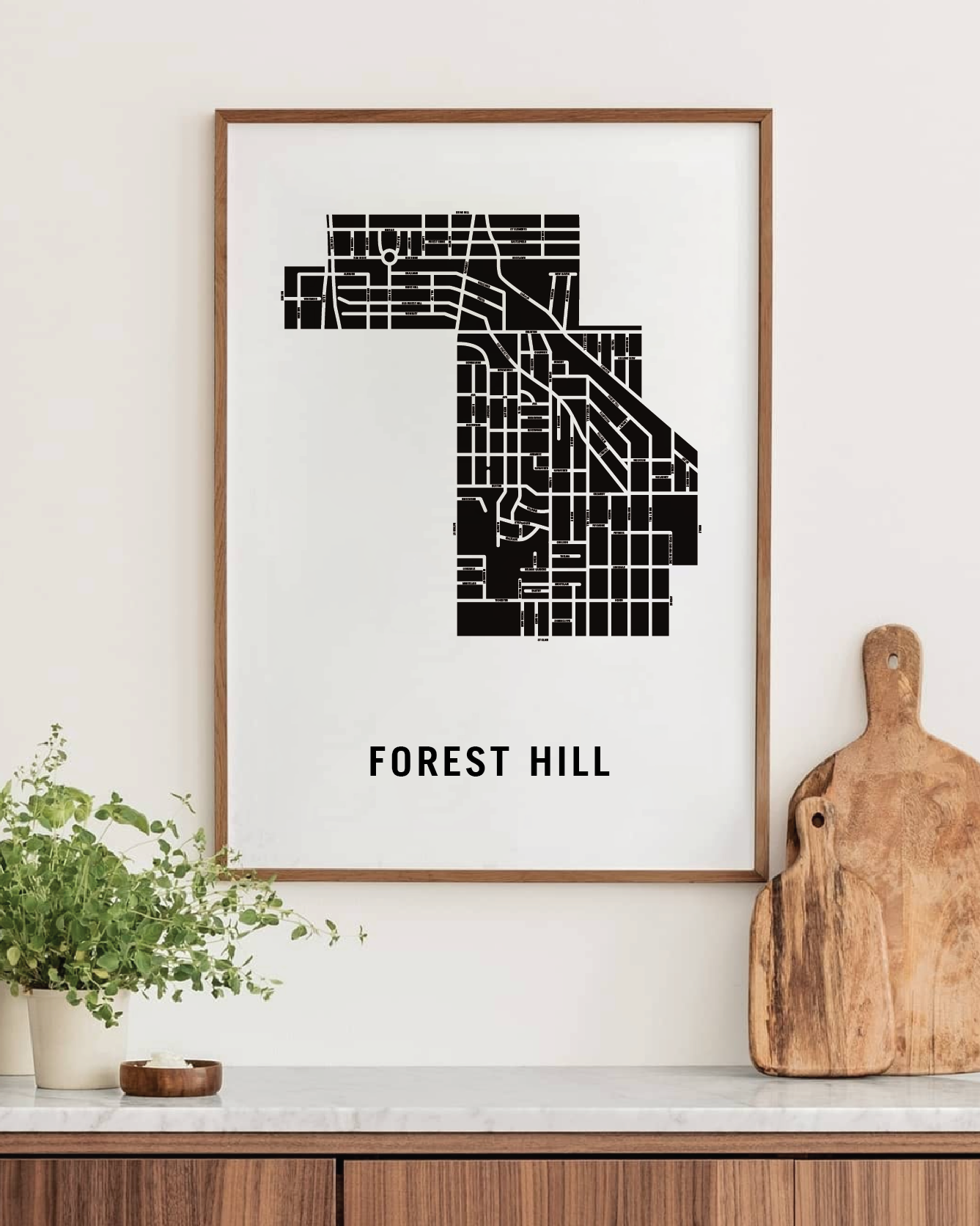 Forest Hill Map, Toronto