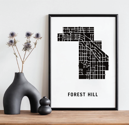 Forest Hill Map, Toronto