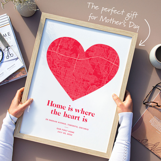 Home is where the Heart is | Mother's Day Gift