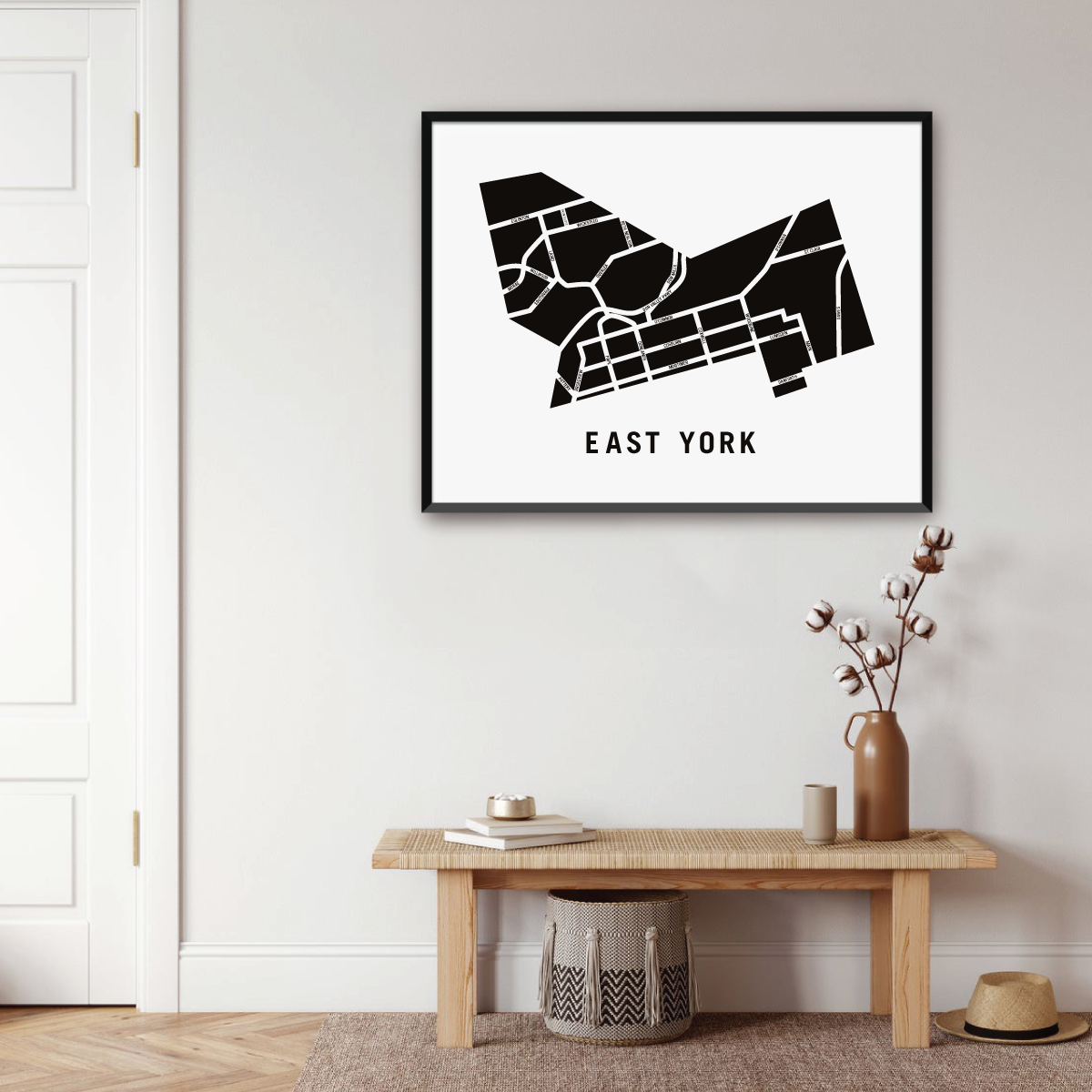 East York Map, Toronto