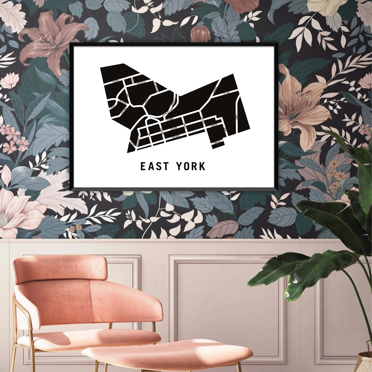 East York Map, Toronto