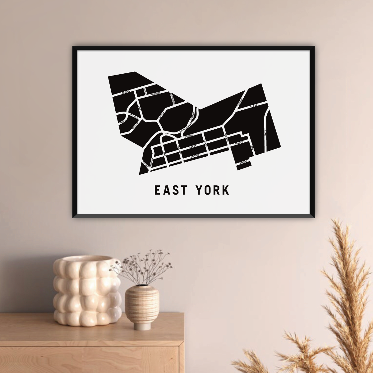 East York Map, Toronto