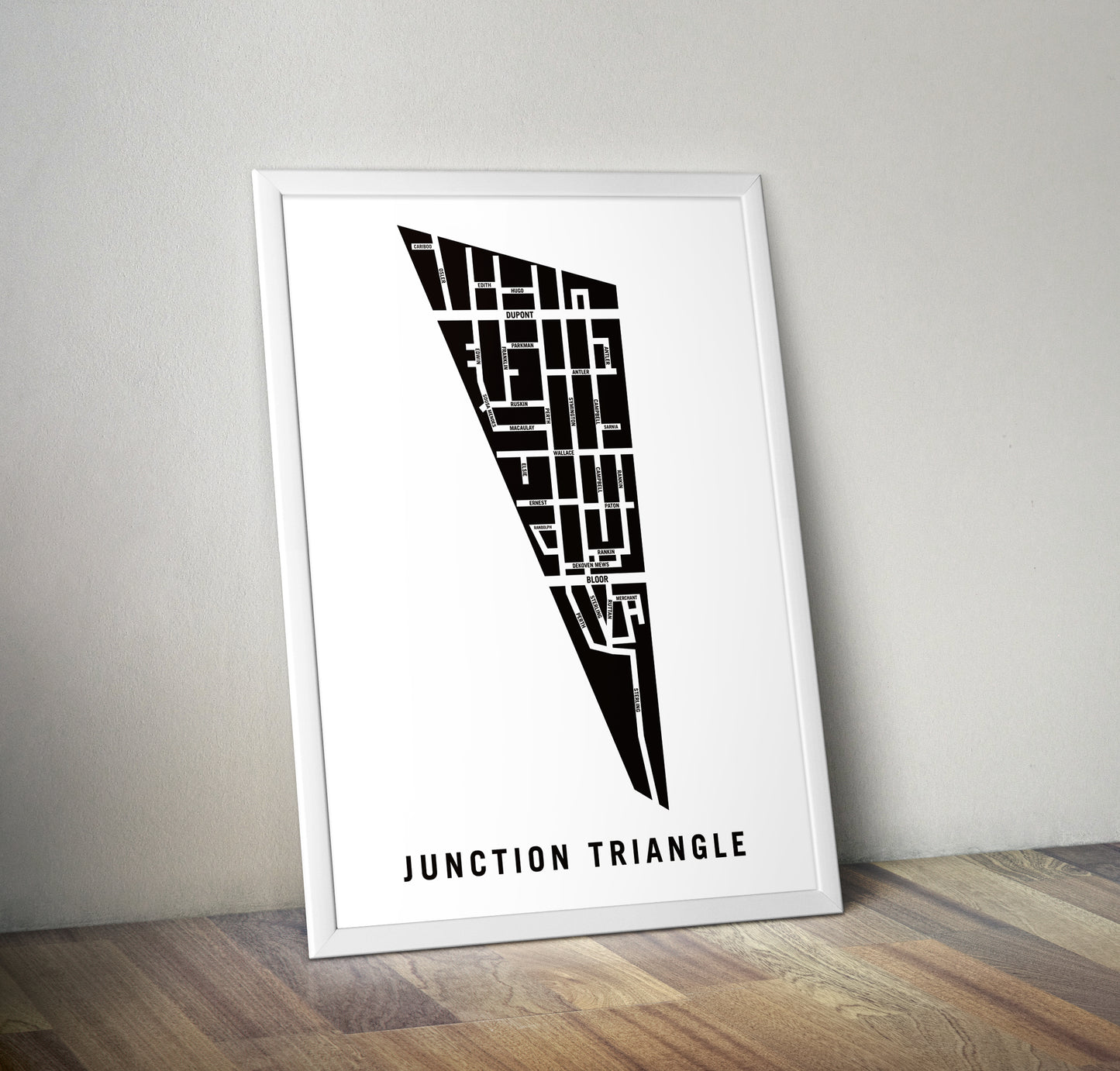Junction Triangle Map, Toronto