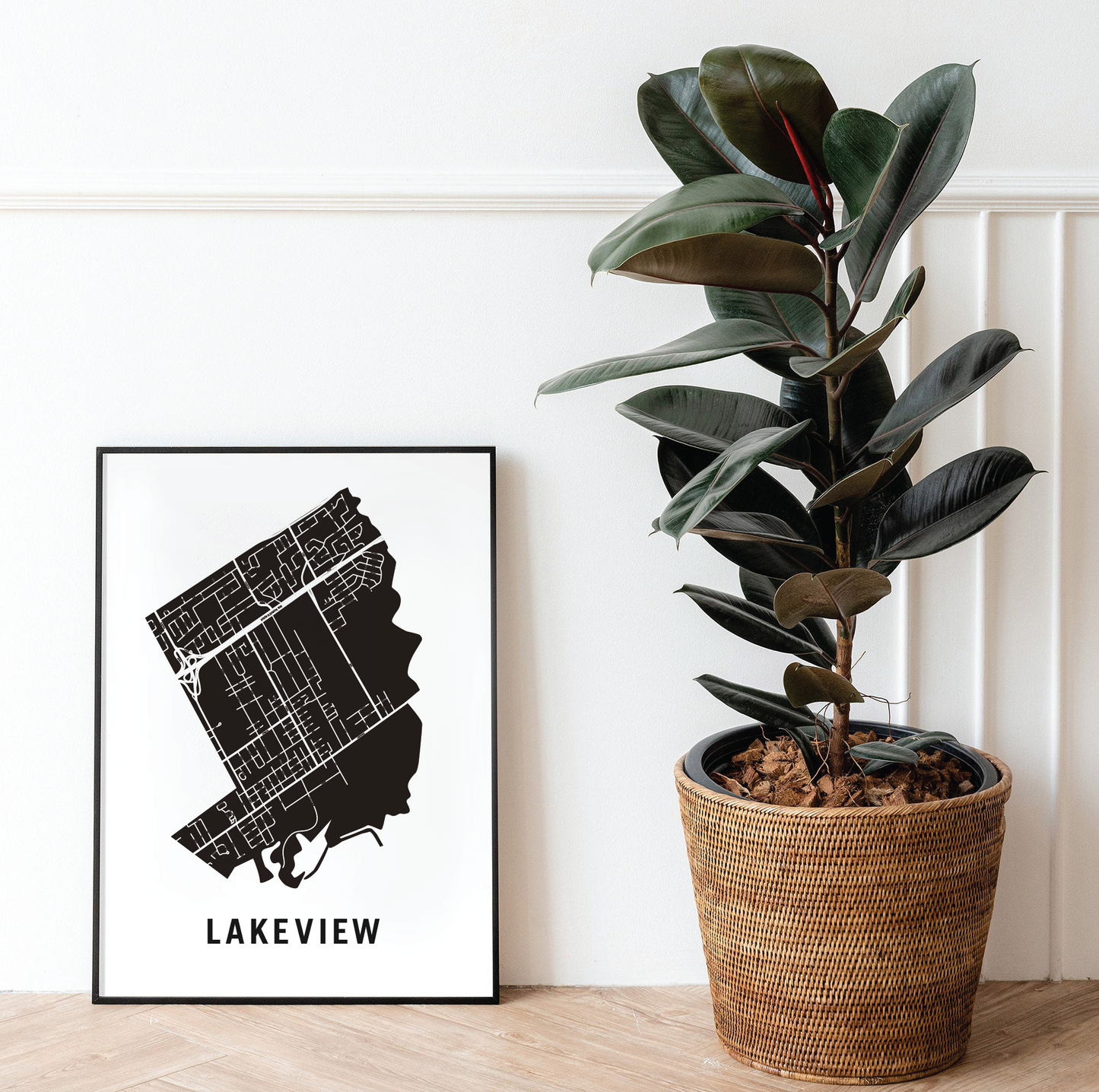 Lakeview Map, Toronto