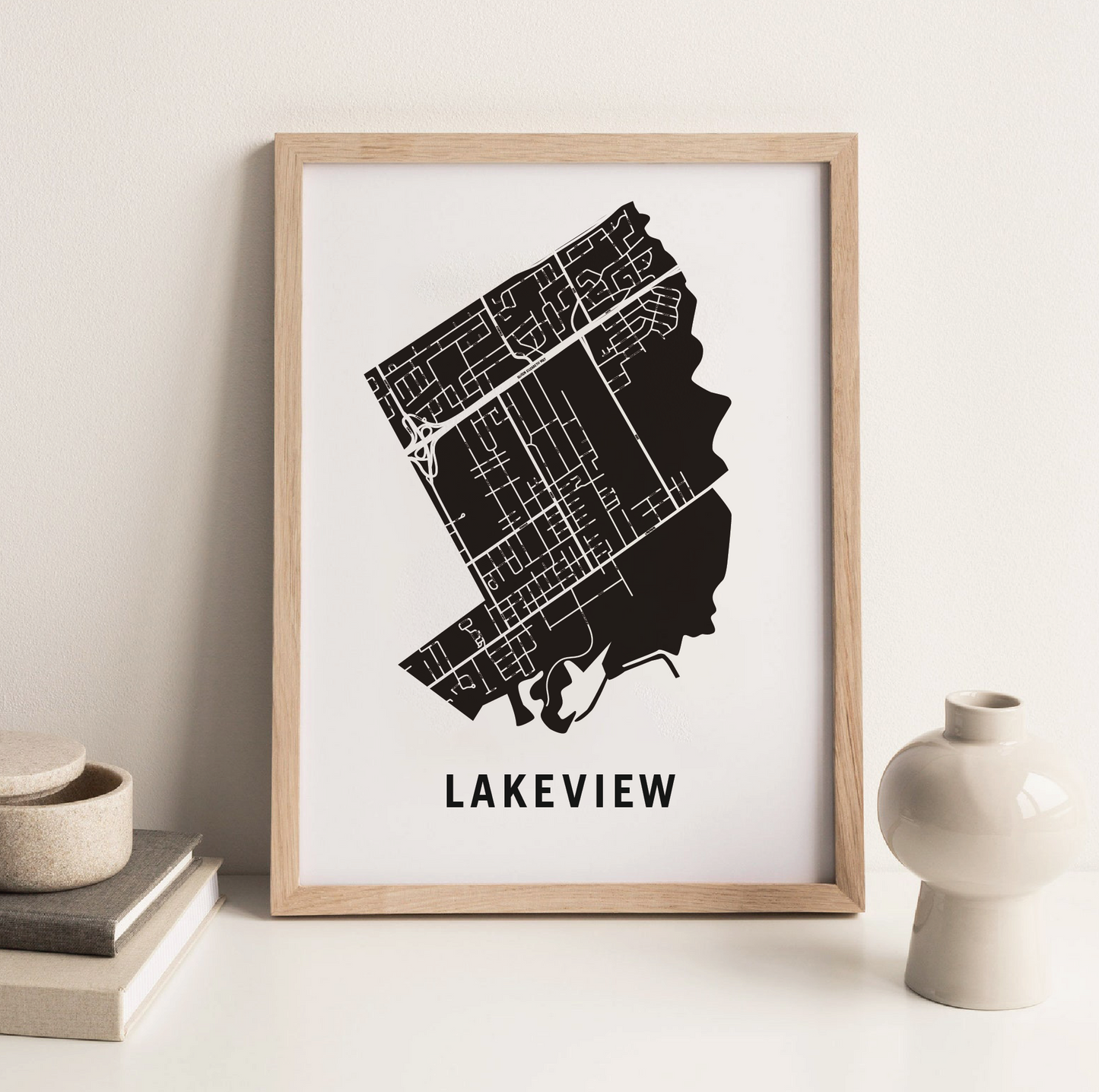 Lakeview Map, Toronto