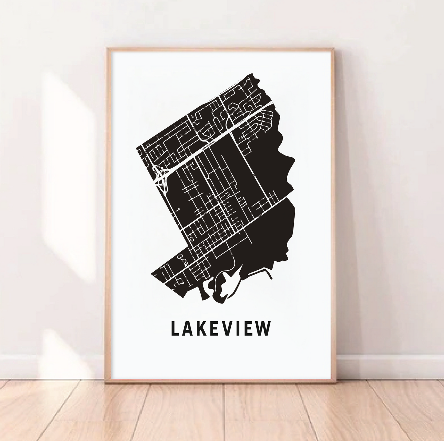 Lakeview Map, Toronto
