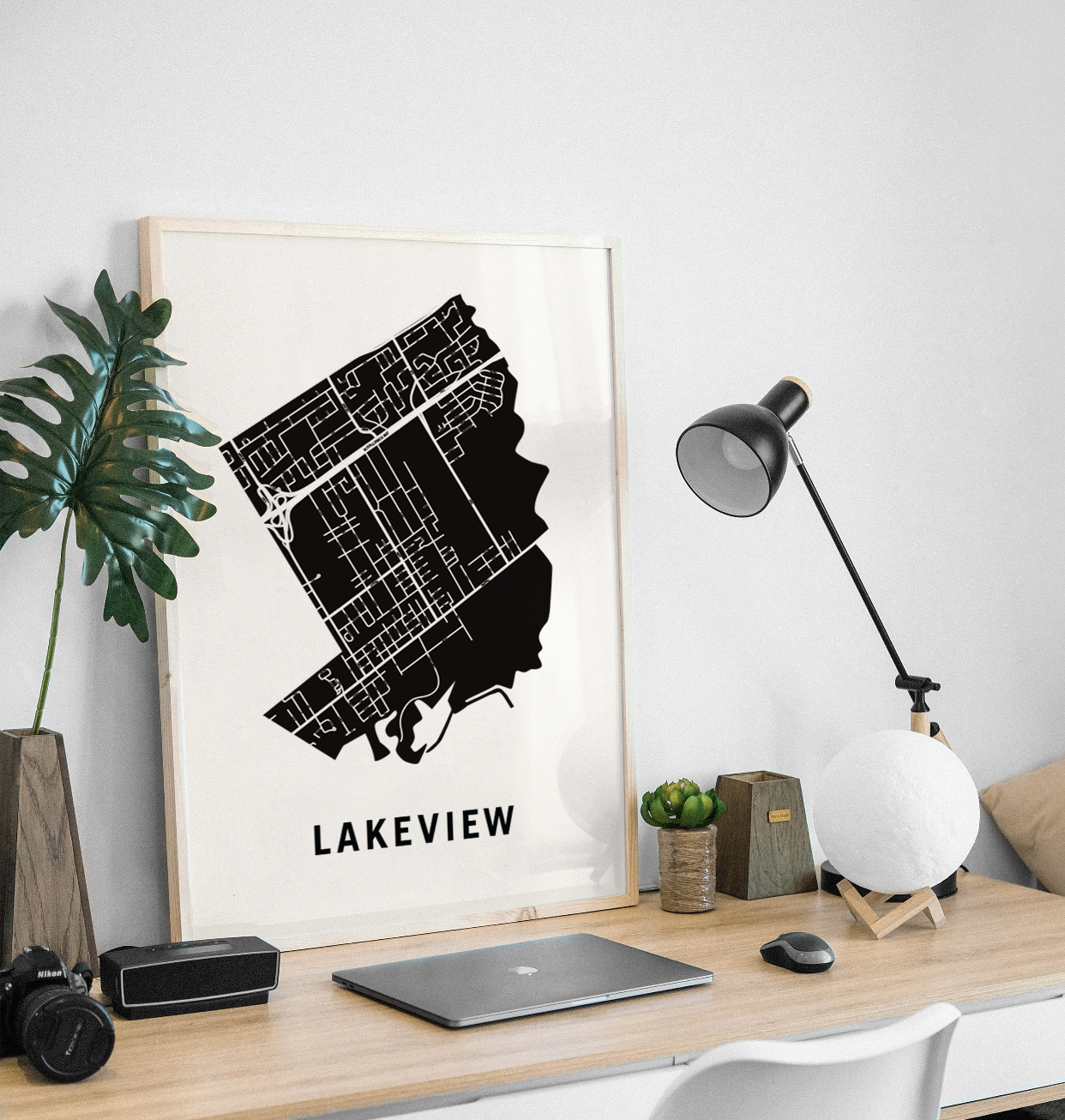 Lakeview Map, Toronto