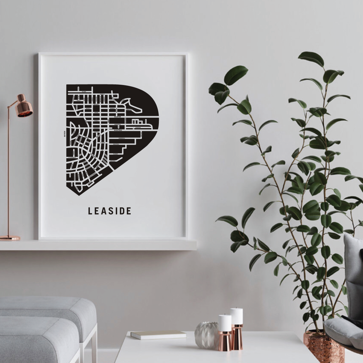 Leaside Map, Toronto