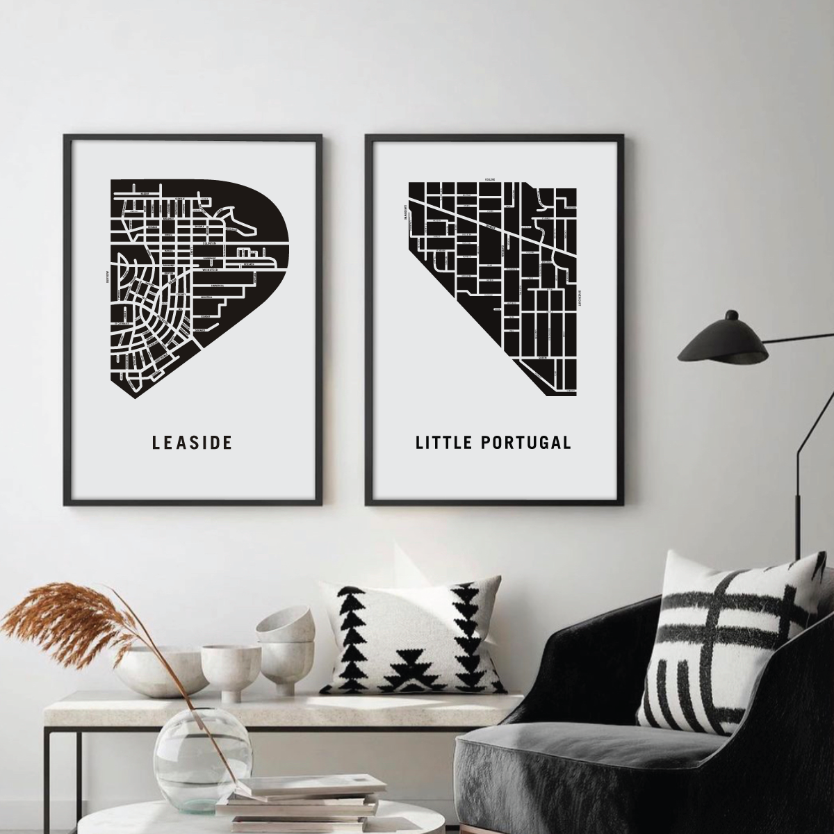 Leaside Map, Toronto