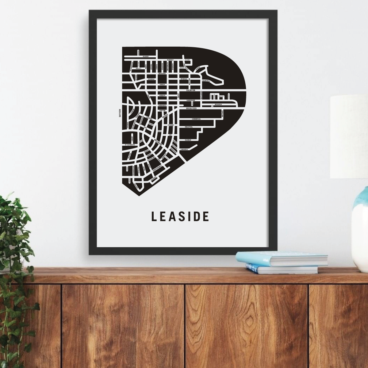 Leaside Map, Toronto