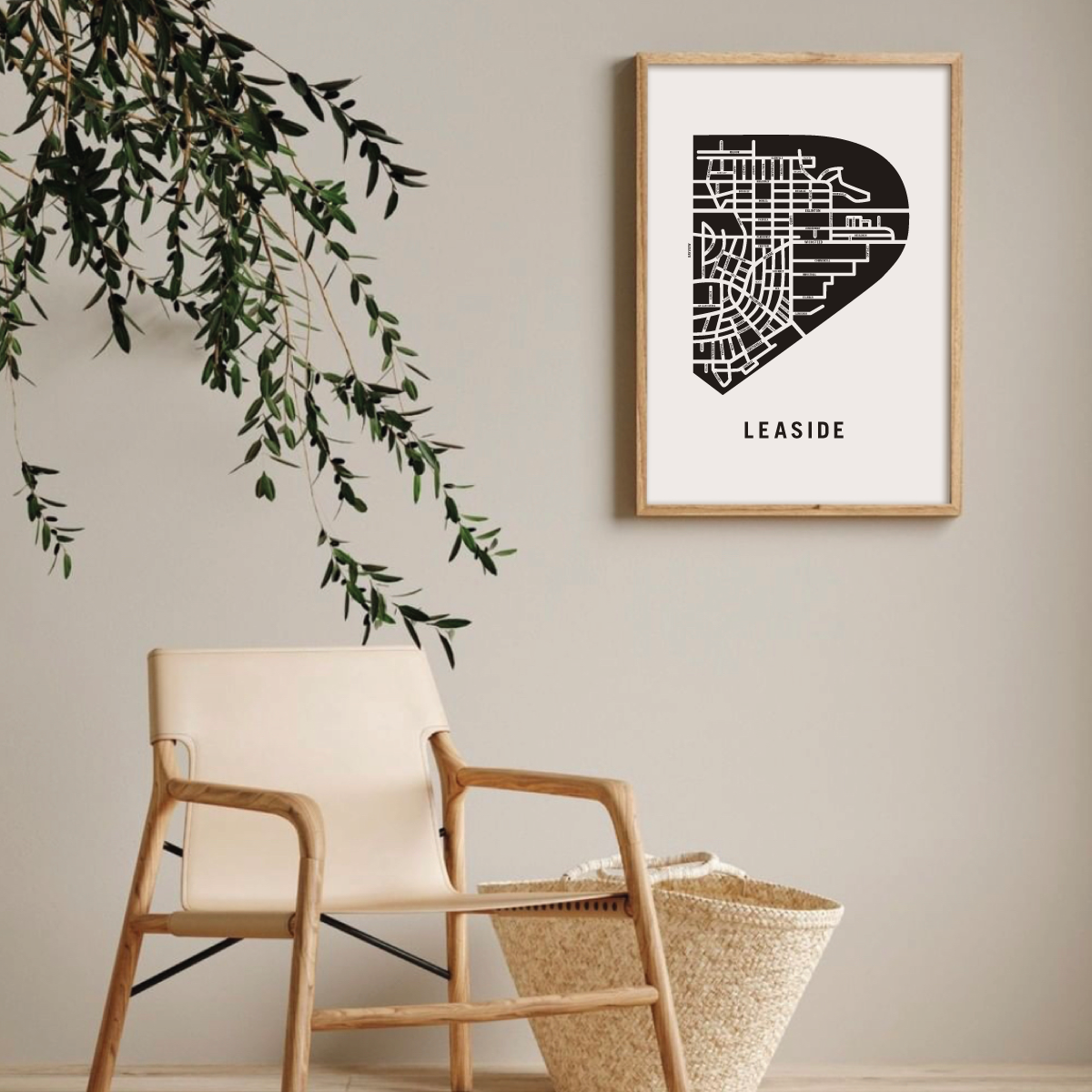 Leaside Map, Toronto