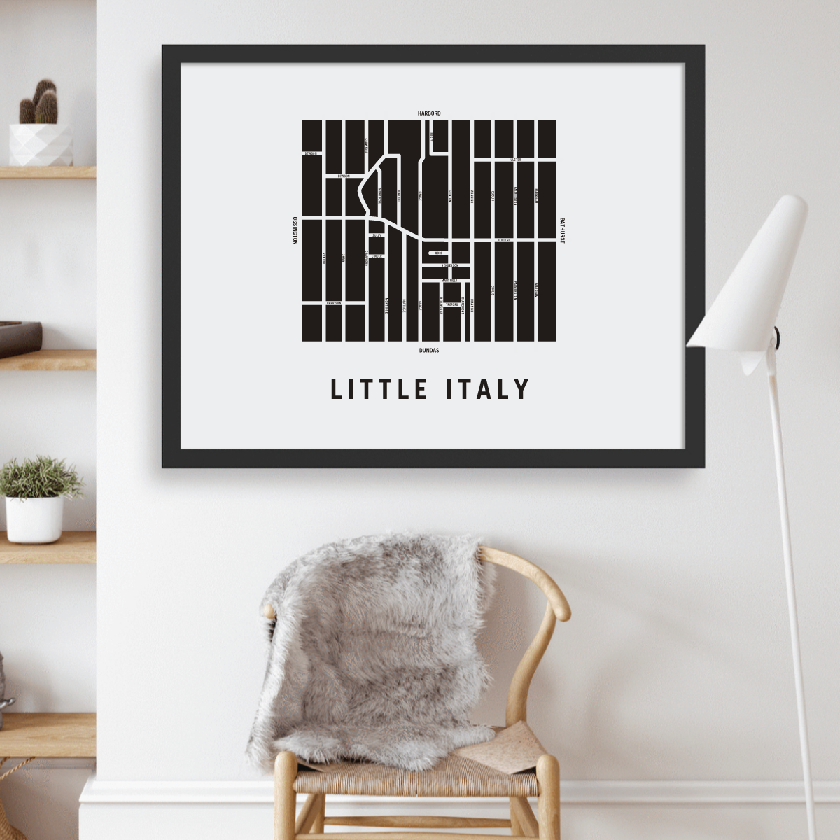 Little Italy Map, Toronto