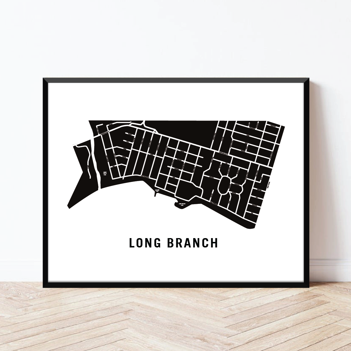 Long Branch Map, Toronto