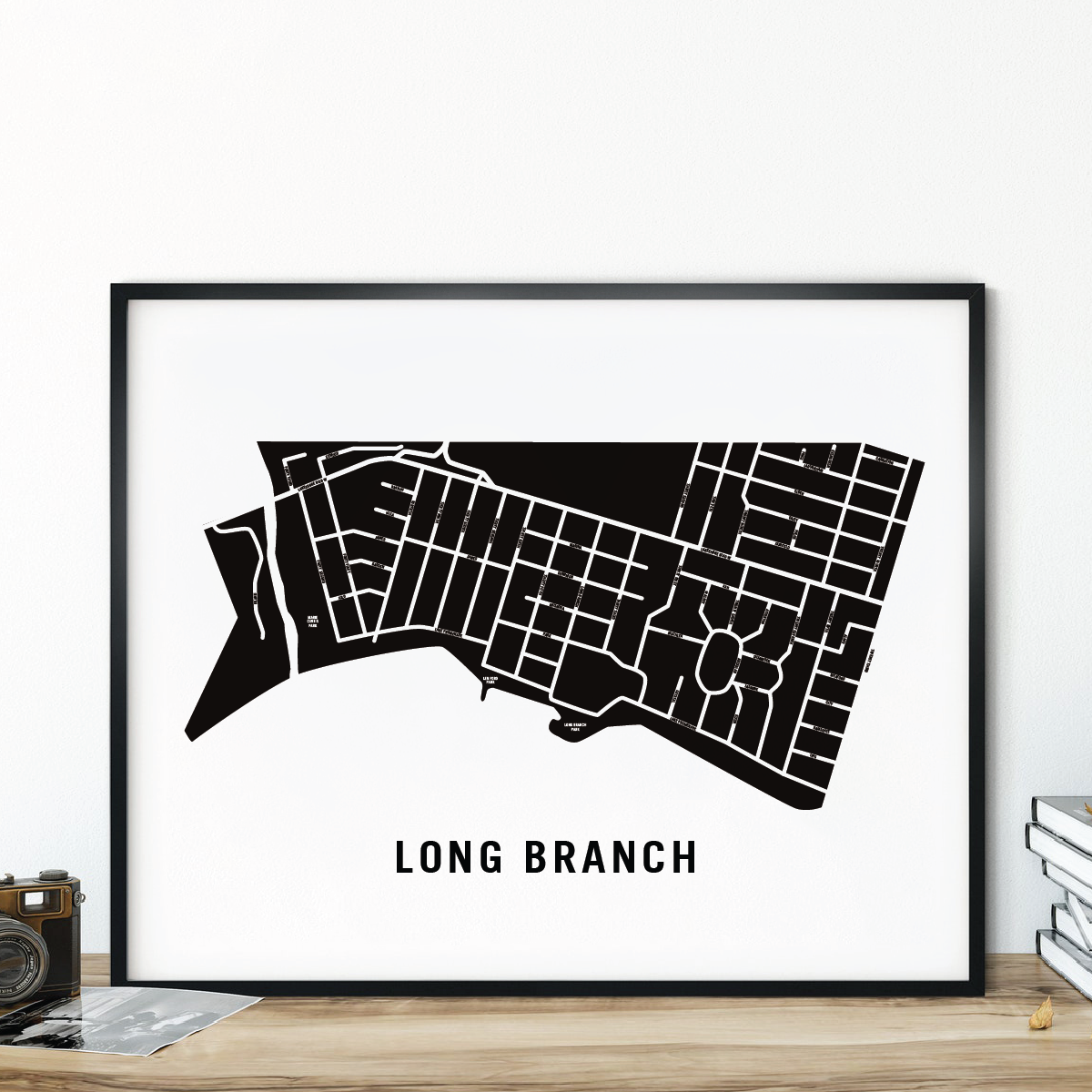 Long Branch Map, Toronto