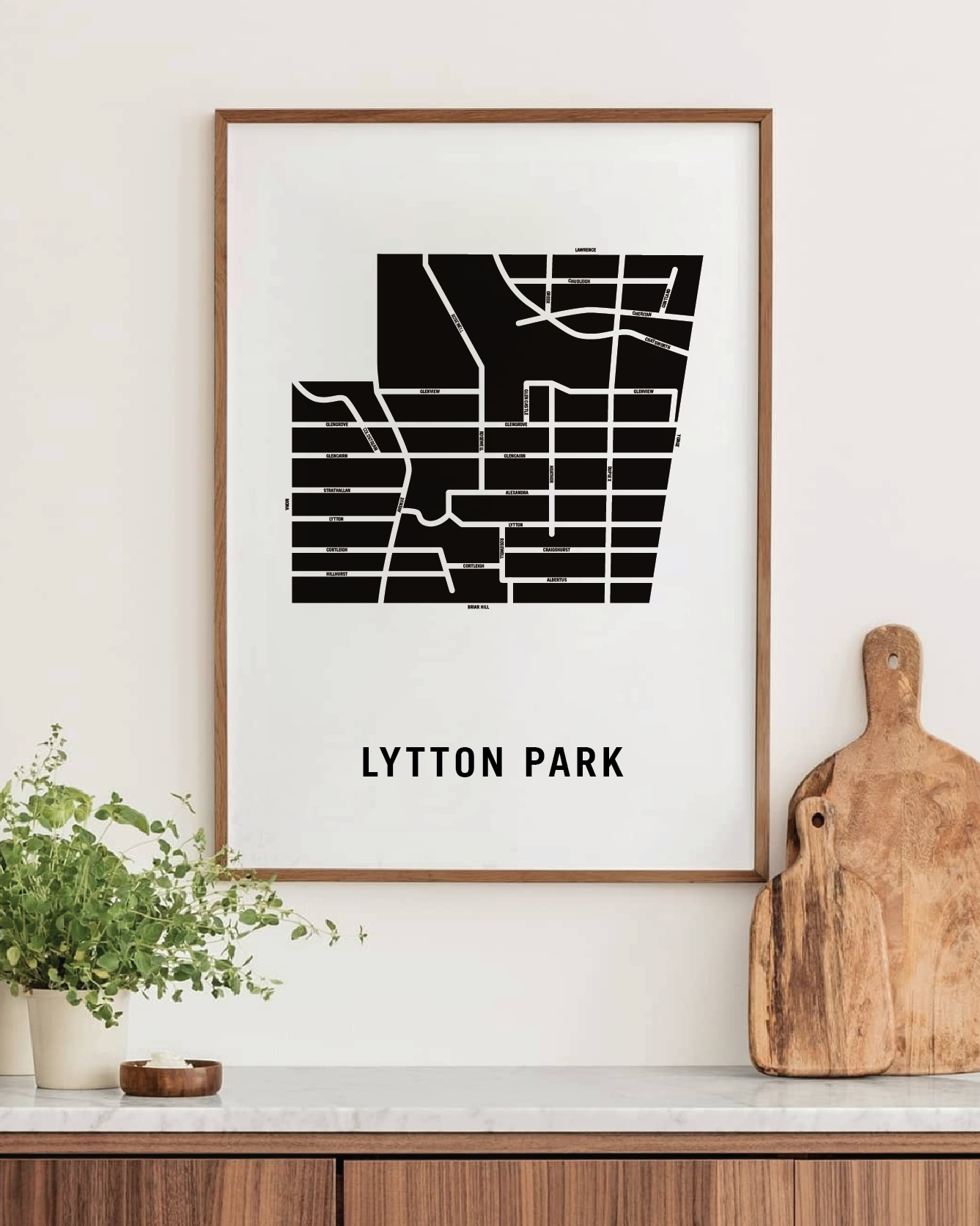 Lytton Park Map, Toronto