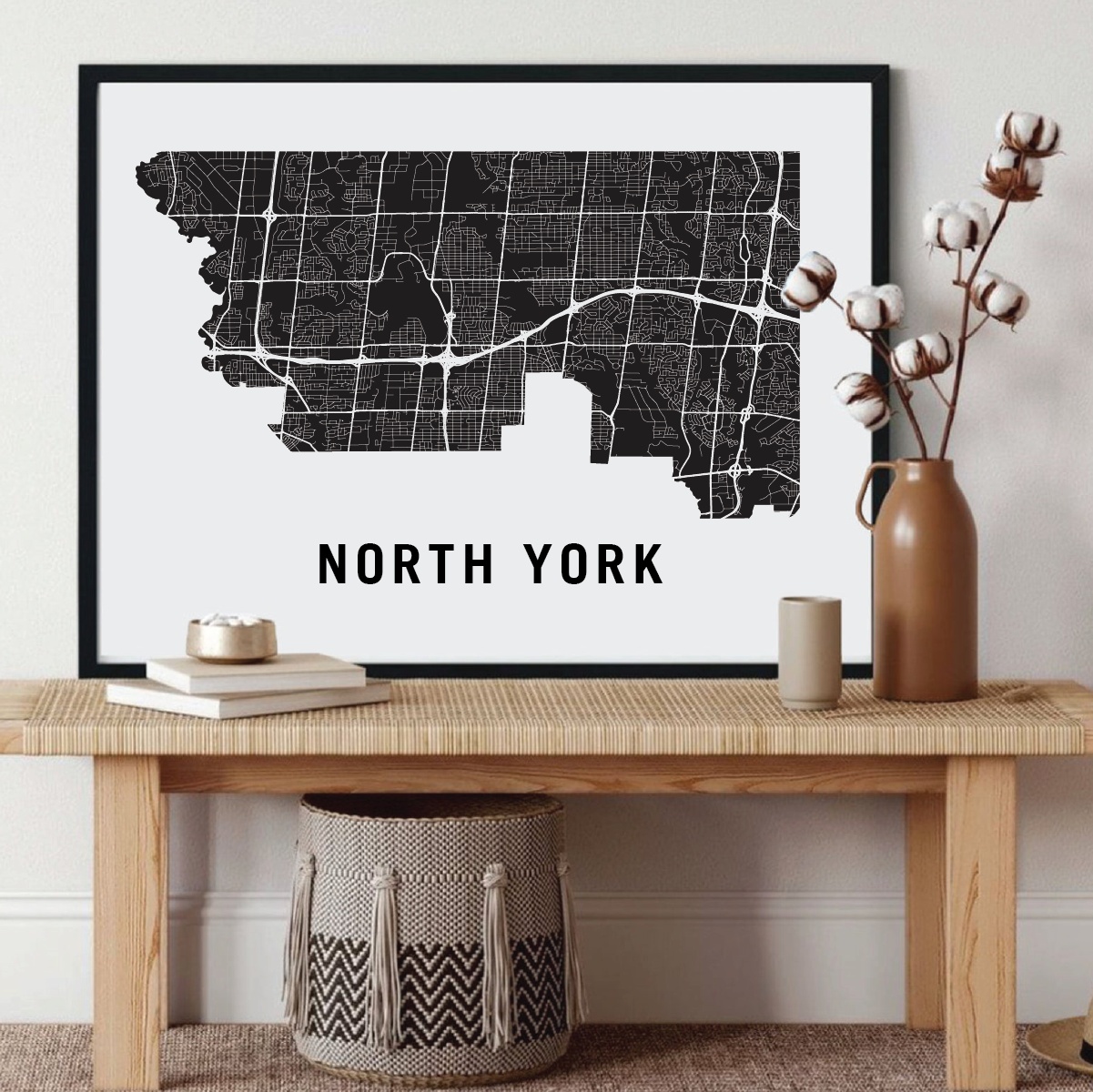 North York Map, Toronto