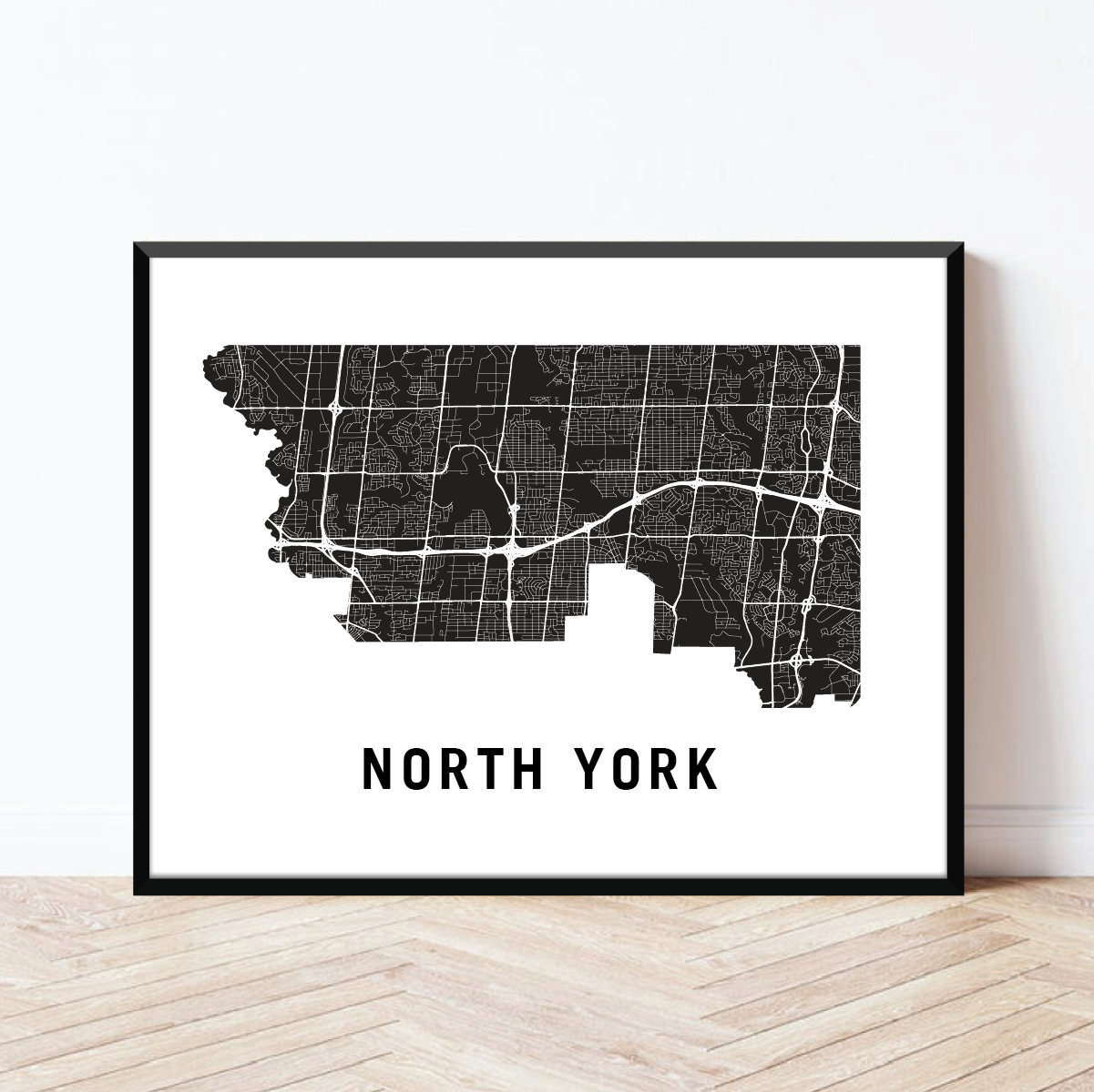 North York Map, Toronto