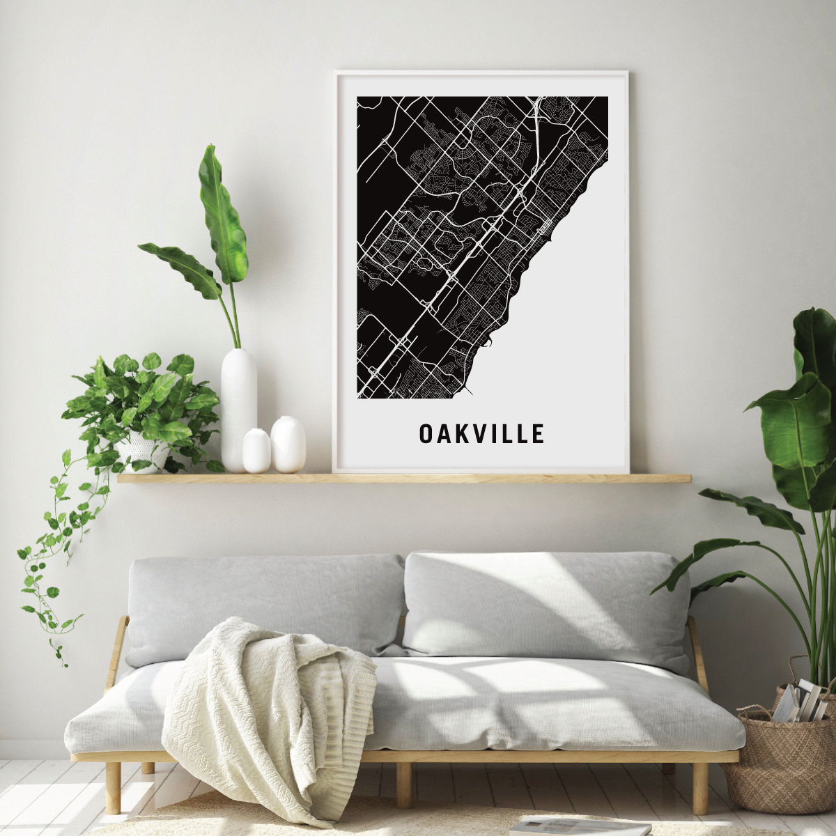 Oakville City Map