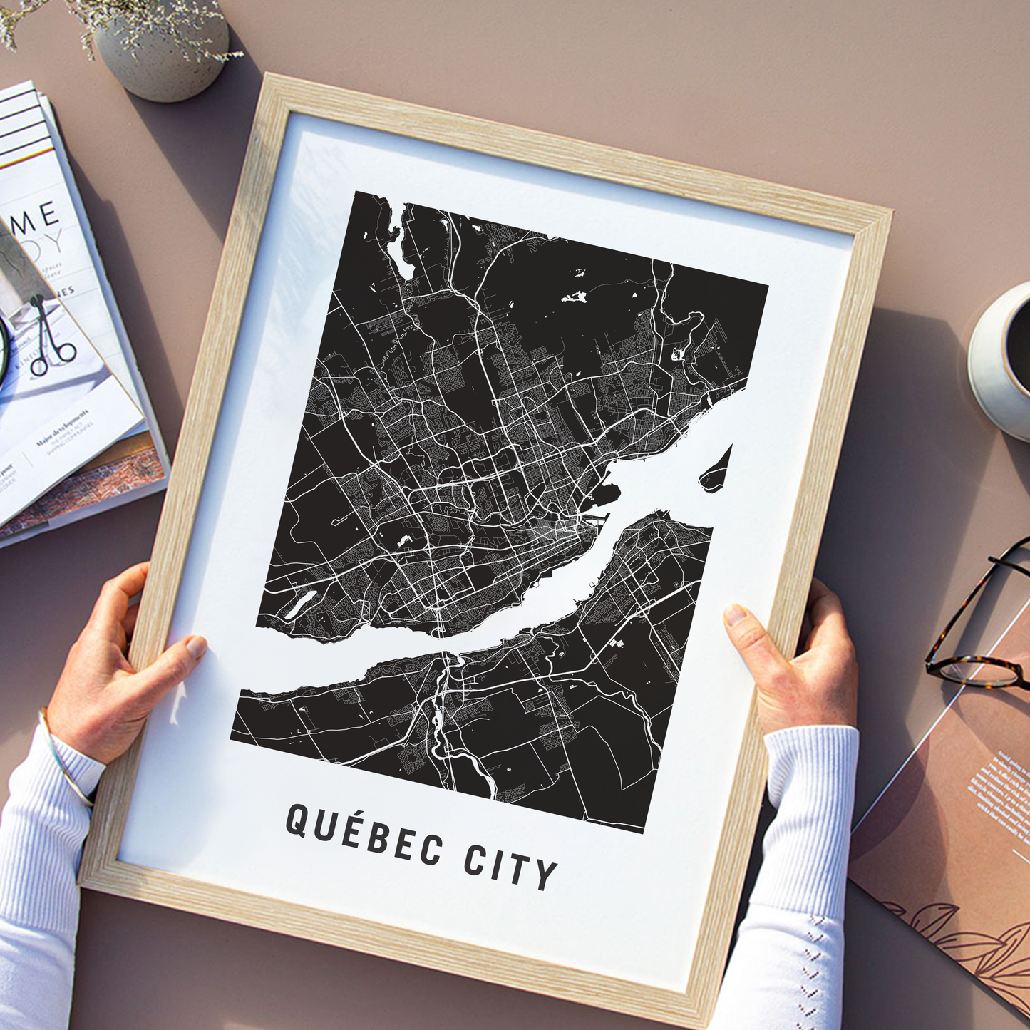 Quebec City Map