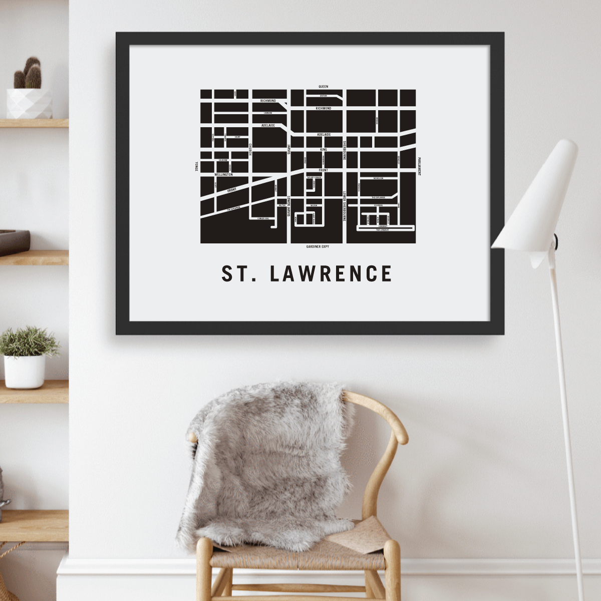 St. Lawrence Map, Toronto