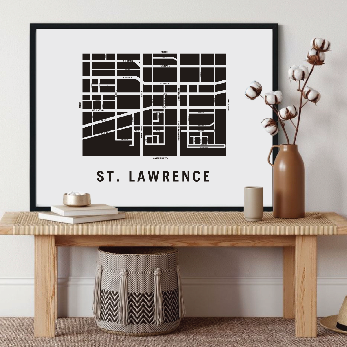 St. Lawrence Map, Toronto
