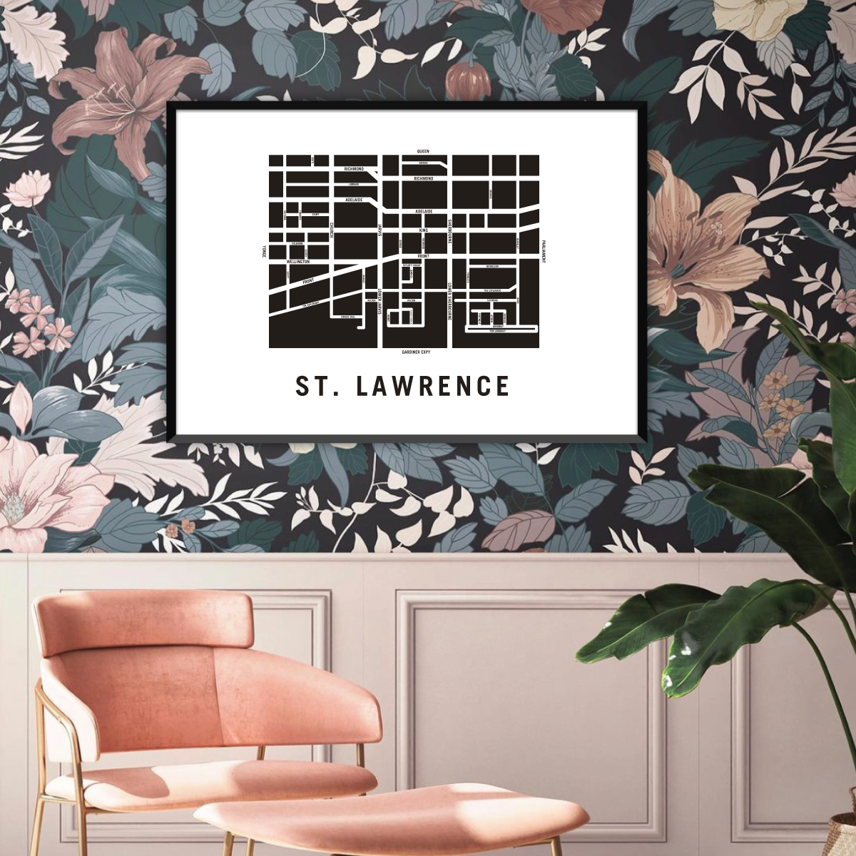St. Lawrence Map, Toronto